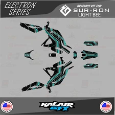 Graphics Kit for Surron Light Bee (All Years)  Electron Series - Teal
