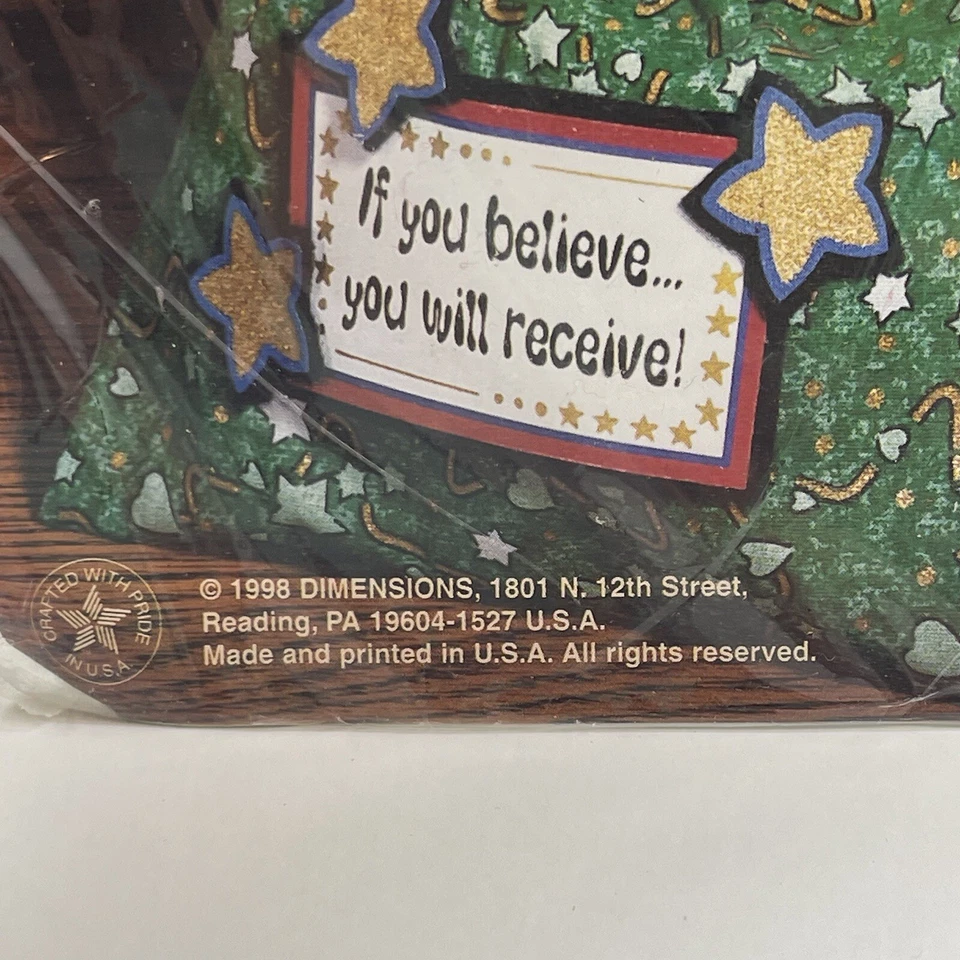 Dimensions Bottle Buddies Felt Craft Kit 62157 Mr Claus Santa 1998 Vintage - Image 3 of 4