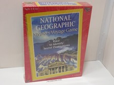 NATIONAL GEOGRAPHIC MYSTERY VOYAGE GAME NEW SEALED FREE SHIP