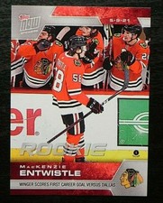 2020-21 20/21 TOPPS NOW NHL Stickers ROOKIE #152 MacKenzie Entwistle Blackhawks