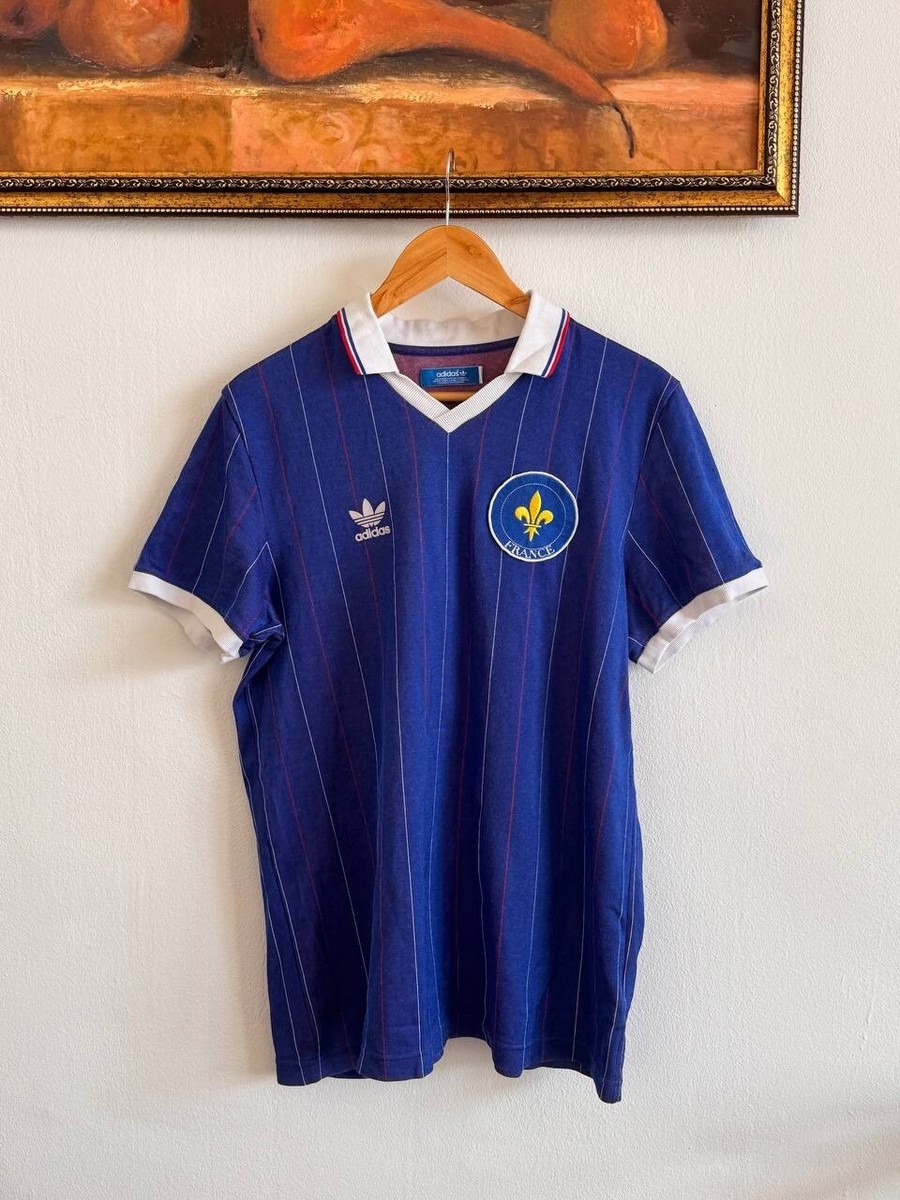 ADIDAS FRANCE 1982 PLATINI #10,SOCCER JERSEY,FOOTBALL SHIRT ADIDAS FRANCE 1982 PLATINI #10,SOCCER JERSEY,FOOTBALL SHIRT