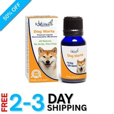 Gentle  Effective 15mL Wart Remover Oil for Dogs - Natural Ingredients Inside