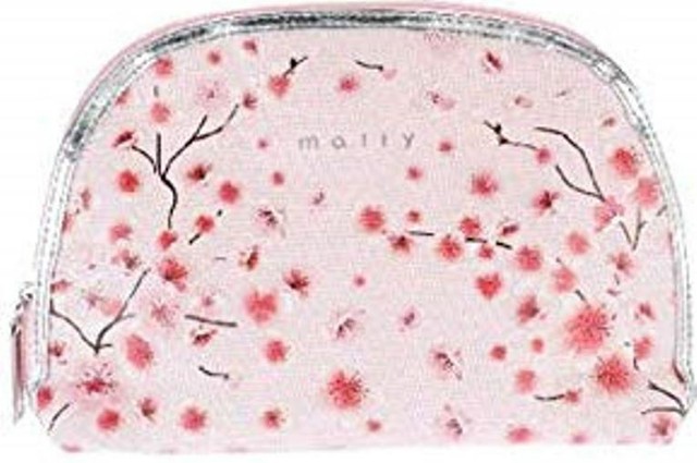 snakeskin makeup bag