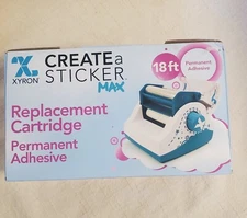 Xyron Create a Sticker Max 18 Ft Permanent Adhesive Refill Cartridge New in Box