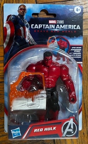 Marvel Studios Captain America Brave New World Red Hulk 5" Action Figure Hasbro