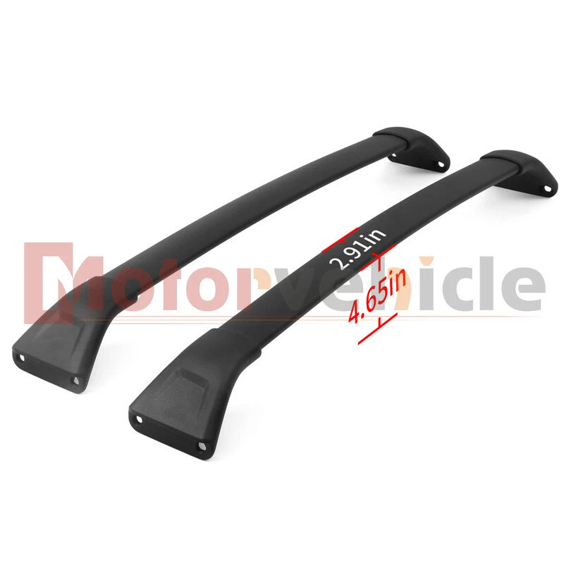 4 PCS US Stock Black Cross Bar+Roof Rack Rail For Mazda CX-5 CX5 2017-2025 Foto 4 de 4