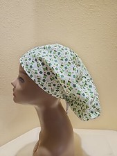 Clovers and Hats St. Patrick's Women's Euro/Chef Surgical Scrub Hat/Cap