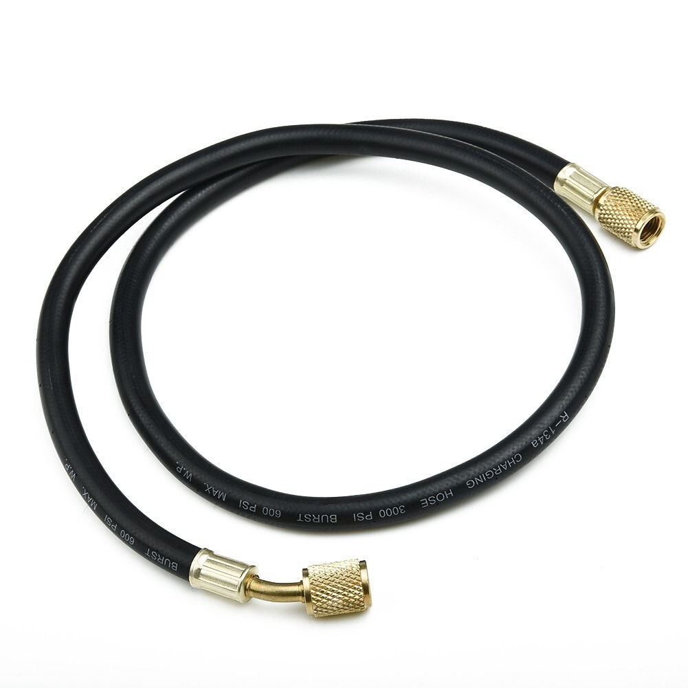 Tuyau Remplissage Réfrigérant 1/4" - 3m 600PSI - Pour Climatiseur Et Réfrigération