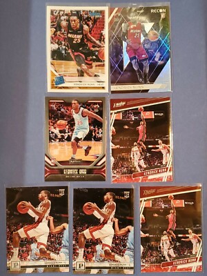 Kendrick Nunn Lot Of 7 Rookie Cards Donruss, Chronicles, Playbook, Prestige 