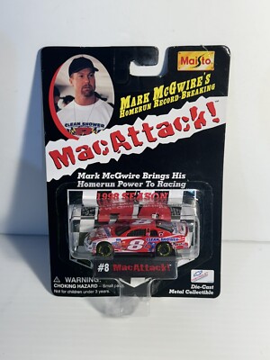 1/64 Nascar Diecast, 1998, Mark McGuire Mac Attack #8 Car