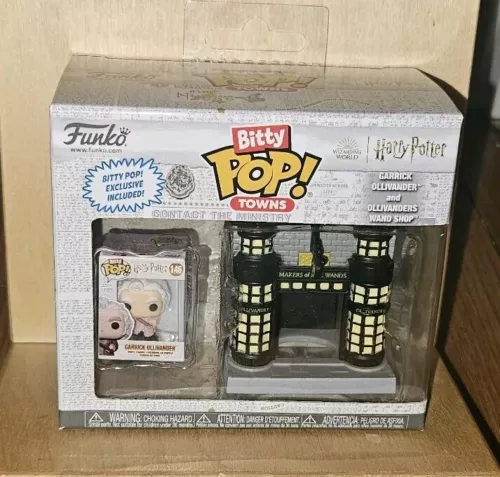Funko Bitty Pop Towns Garrick Ollivander & Ollivander's Wand Shop Harry Potter 