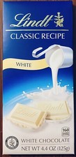 NEW Lindt Classic Recipe White Chocolate Bar 4.4 oz 1 Bar - FREE SHIPPING