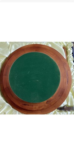 Compact 16" Professional Grade High Quality -- Solid Real Wood Roulette Wheel - Picture 2 of 8