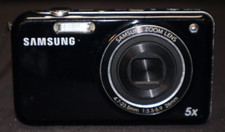 Samsung PL121 Twin Screen Ultra-Slim 14.2MP 5x Optical Zoom Camera Untested
