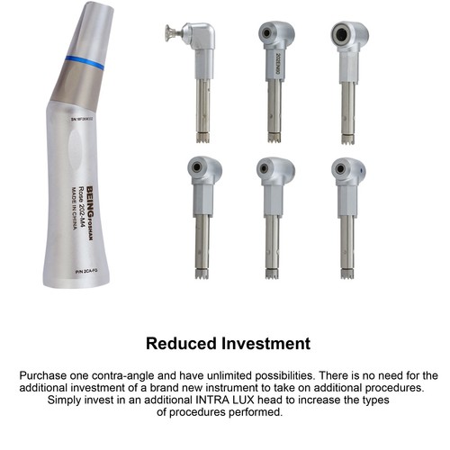 BEING Dental Low Speed Contra Angle 1:1 4:1 Prophy Handpiece INTRA Head For KaVo - Picture 37 of 149