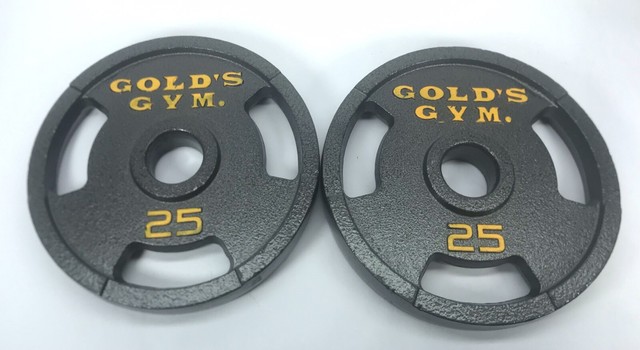 gold's gym olympic weight set