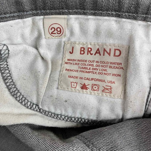 J Brand Skinny Leg Jeans Womens Gray Low Rise Denim 910PLN Size 29 - Picture 8 of 9