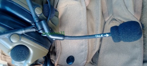 In US! Reprint COMTAC III C3 Headphones TCA Pickup Noise Reduction Earphones - Picture 10 of 12