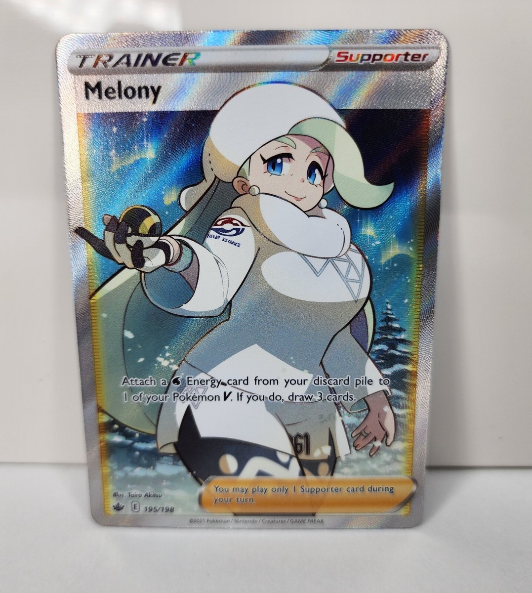 melony rare league card - 195/198 - Full Art Ultra - Sword & Shield Ultra Rare Card Type Let's take a look at
