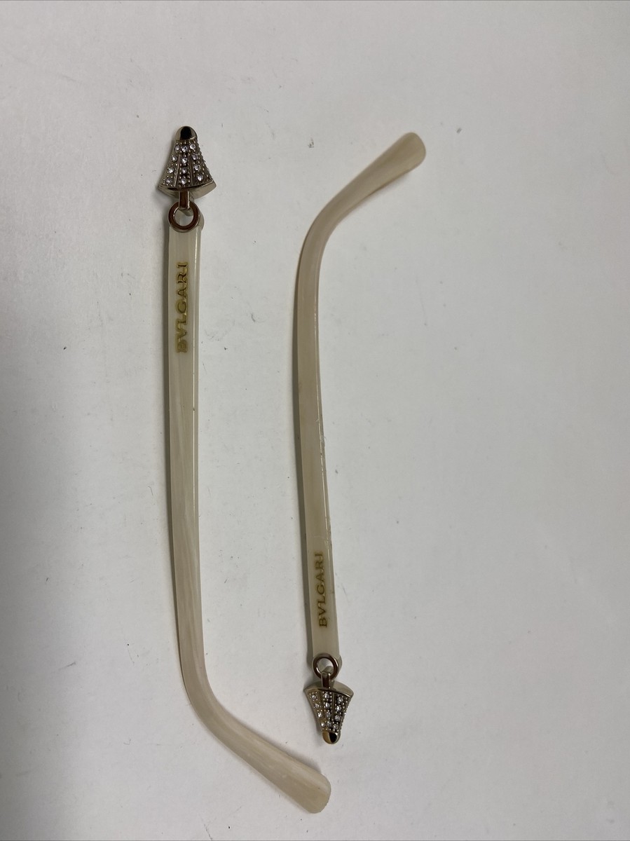 BVLGARI 2169-B 361 WHITE 140mm TEMPLE ARM PARTS GX72 | eBay