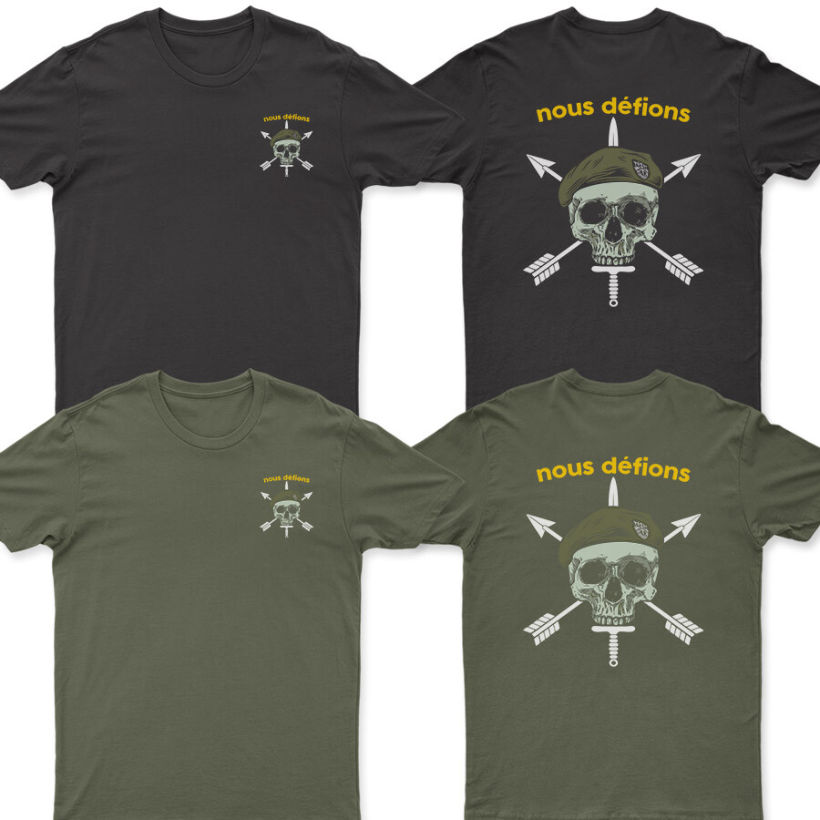 T-shirt 5ème Groupe Forces Spéciales US - 5th SFG, De Oppresso Liber, Neuf Avec étiquettes