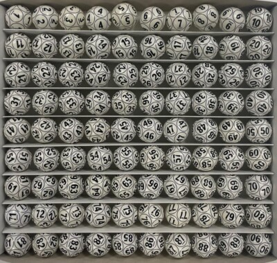 Bingo balls 1-90