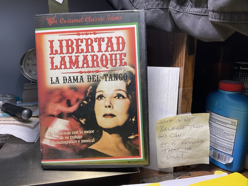 “LIBERTAD LAMARQUE-LA DAMA DEL TANGO” DVD 2003 DOCUMENTARY IN SPANISH COLOR/B&W!