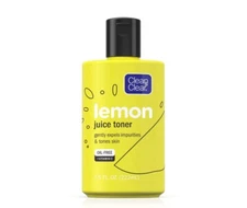Clean & Clear Lemon Juice Acne Toner Oil Free Vitamin C 7.5oz DISCONTINUED HTF