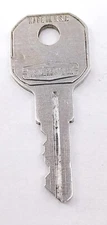 Vintage Aluminum Key Ideal Security St. Paul Minnesota/Montreal Canada 1.75"