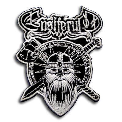 Ensiferum Viking Patch Embroidered  Applique Emblem Folk Metal Band Heavy Rock