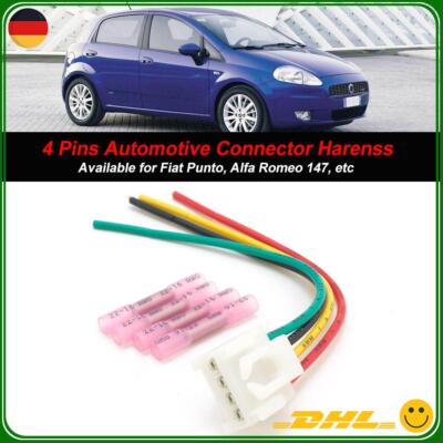Für Fiat Punto Grande Evo Alfa 147 Rücklicht Kontakt Kabelbaum Pins Stecker