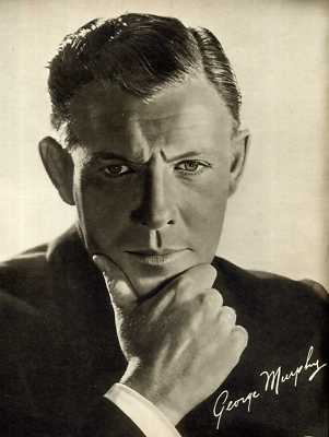 GEORGE MURPHY signiertes Foto - Filmstar Schauspieler - Preprint