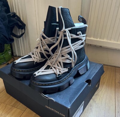 rick owens x dr martens Megalace 1460 DMXL | eBay UK