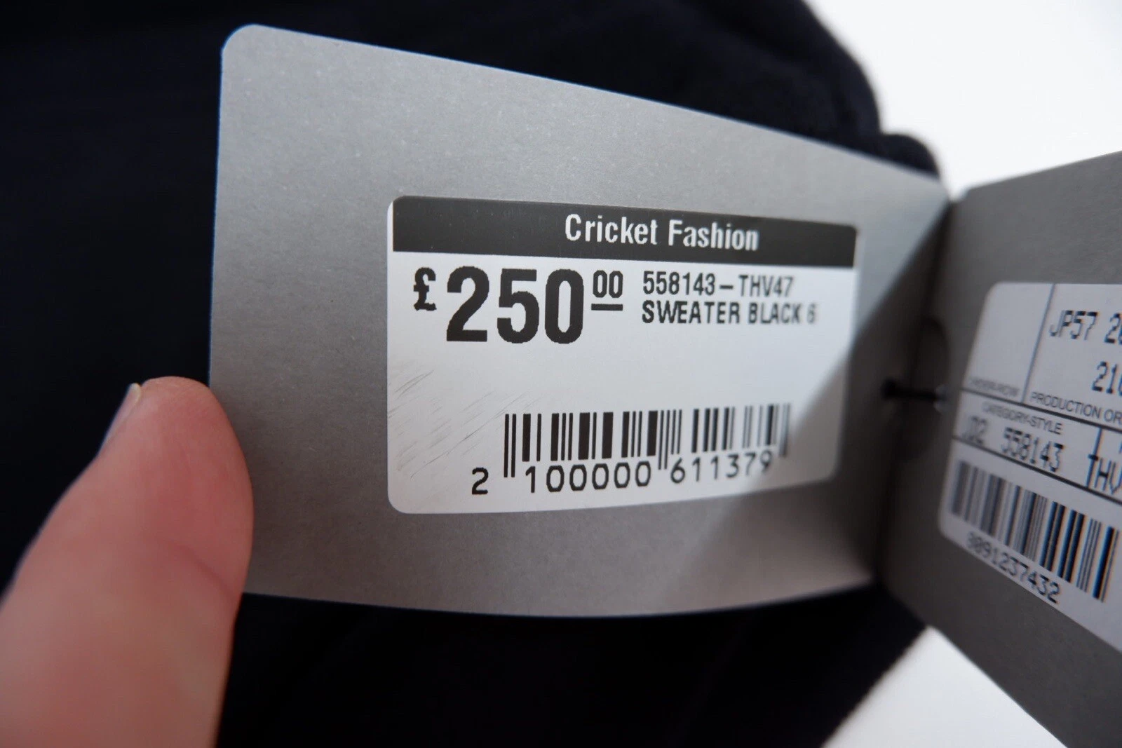 Felpa con cappuccio Balenciaga nuova ragazzo taglia età 6 anni nera nuova con etichette prezzo di listino £250