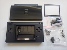 Nintendo DS Lite Full Replacement Housing Shell Screen onyx black