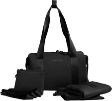 Premium Neoprene Diaper Bag Tote with Changing Pad  Pouch - Lightweight  Water
