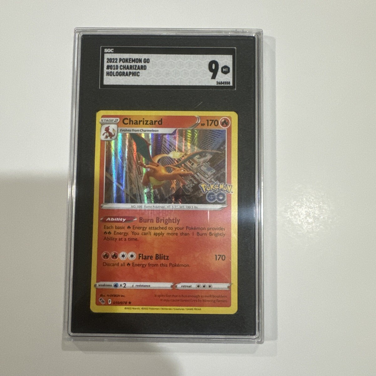 Charizard 010/078 Pokémon GO Holo for sale online | eBay