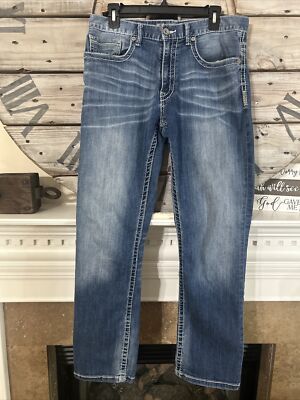 BKE Buckle Men's 33 X 30 Jeans Jake Straight Stretch Medium - Main Image