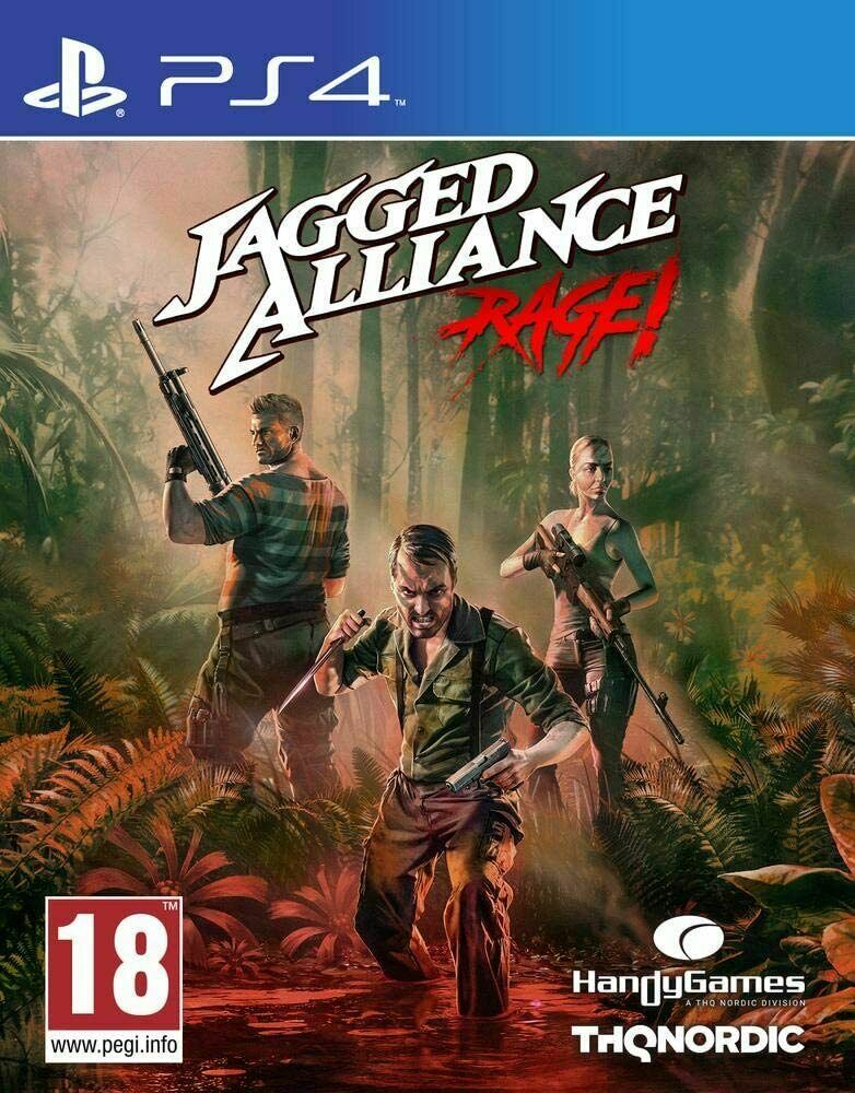 PS4 GAME - JAGGED ALLIANCE RAGE - PLAYSTATION 4 GAME - NEW & SEALED