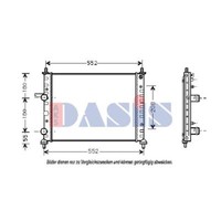 KüHler WasserküHler FüR Fiat Brava Multipla 182 1.6 16V 1.2 186 185 182 1.9 D
