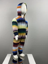 Molo Cosmic Rainbow Hooded Jumpsuit, 6 Months