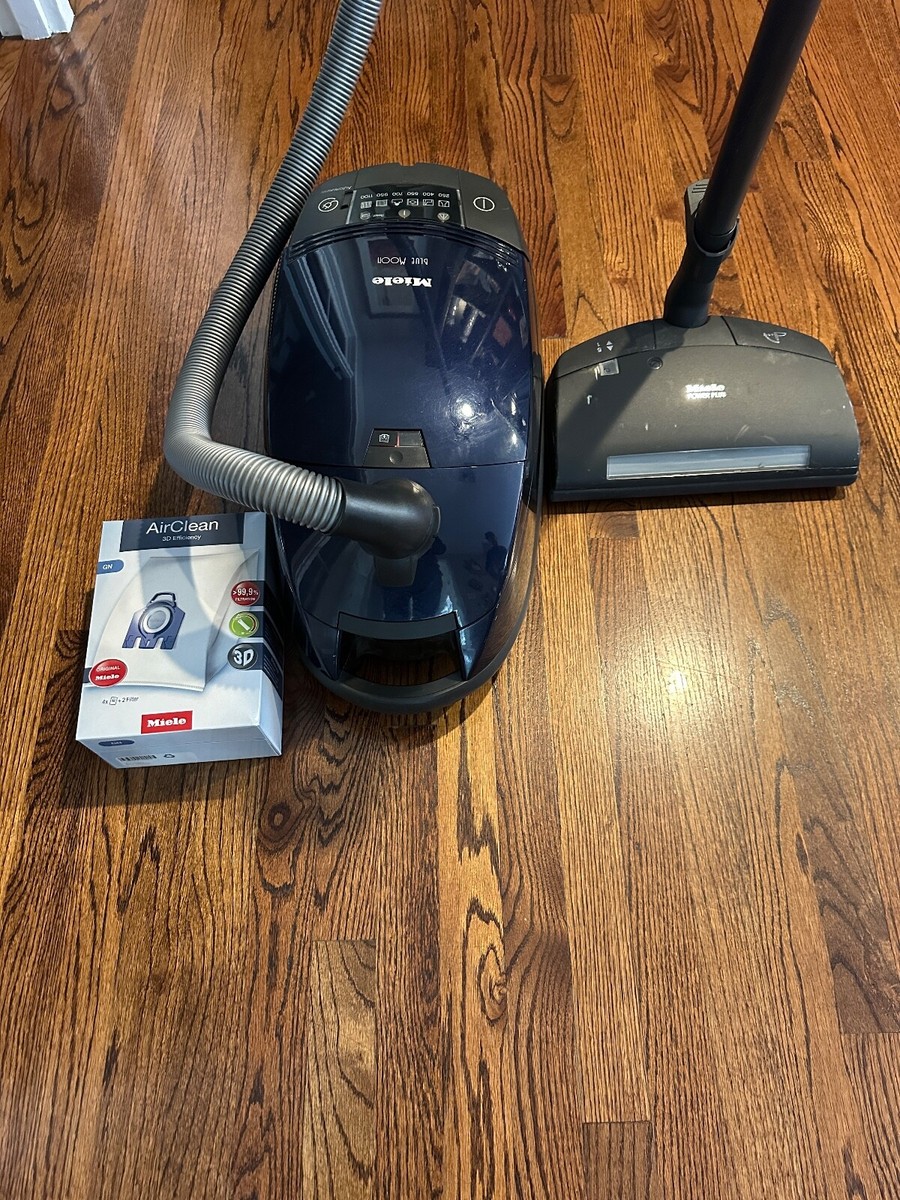Miele Blue Moon Canister Vacuum with Accessories in United States