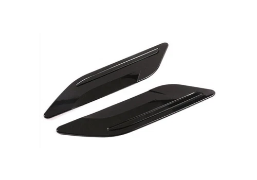 Black Hood Engine Air Vent Base Cover For Land Rover Range Rover Evoque 2020-23 - Picture 8 of 16
