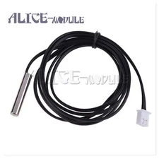 5PCS 1m NTC Thermistor temperature sensor 10K 1% 3950 Waterproof Probe B2AM