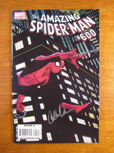 Wow! SPIDER-MAN #600 (Romita Jr. Variant) (VF/NM) **SIGNED COLLEEN DORAN!** COA