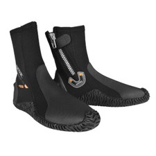 Seac Basic HD with Side Zipper and Semi-Rigid Sole, 5mm Neoprene Boots, S