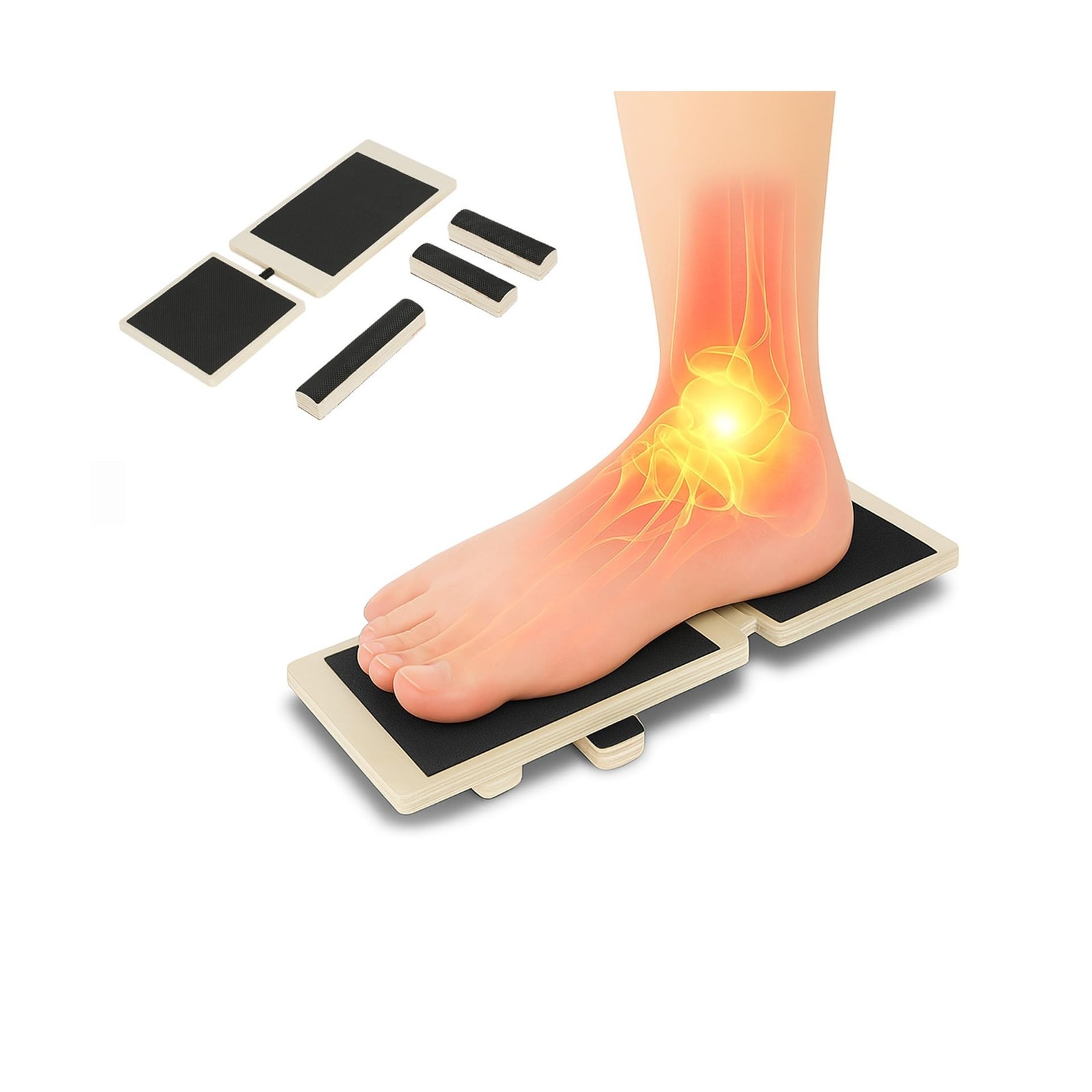 Adjustable Balance Board for Ankle & Foot Strength – Single-Leg Stability 