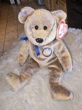 Rare Ty Beanie Babies Clubby III 2000- Brand New Condition With Tag Errors 