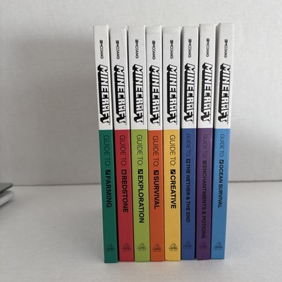Minecraft Guide Collection Eight Books Set Mojang