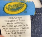 Kids Apron and Chef Hat Set “ Emma” Adjustable Child One Size, Denim By Crayola — photo 4